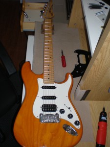 G & L Legacy Pickguard Swap