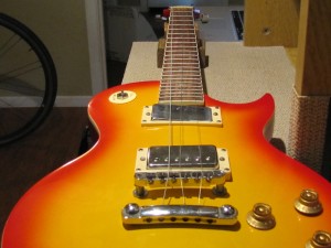 Lotus "Pawn Shop" Les Paul Copy - Setup