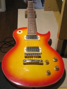 Lotus "Pawn Shop" Les Paul Copy - Setup