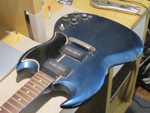 1963 Gibson SG - Bridge Swap Electronics Clean & Setup