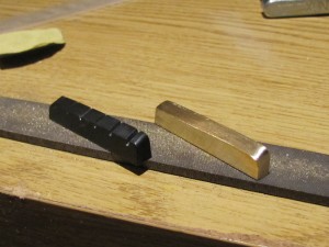 Ibanez RG Guitar Brass Nut Carve