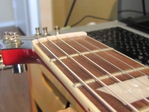 Epiphone Les Paul - Bone Nut Carve, Pickup Swap and Setup