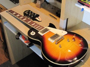 Epiphone Les Paul Snapped Headstock Re-Glue and Setup