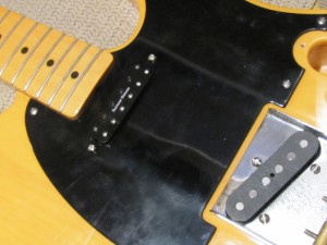 Austin Guitar Repair - Fender Telecaster - Pickup Swap, Body Route, Pick Guard File, Kill Switch Wiring Modification