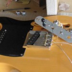 Austin Guitar Repair - Fender Telecaster - Pickup Swap, Body Route, Pick Guard File, Kill Switch Wiring Modification