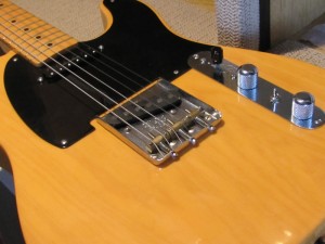 Austin Guitar Repair - Fender Telecaster - Pickup Swap, Body Route, Pick Guard File, Kill Switch Wiring Modification