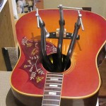 Epiphone Hummingbird Bridge Re-Glue, Fret Level, Bone Nut and Saddle