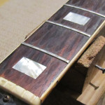 Epiphone Hummingbird Bridge Re-Glue, Fret Level, Bone Nut and Saddle