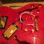 Epiphone 335 - LR Baggs T-Bridge Install