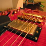 Epiphone 335 - LR Baggs T-Bridge Install