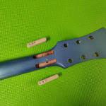 Epiphone 335 Snapped Headstock Repair with Splines